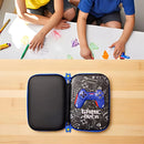 Estojo Escolar Infantil 3D em EVA com 3 Divisórias – Estampa em Alto-Relevo, Espaçoso e Resistente