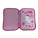 Estojo Escolar Infantil 3D em EVA com 3 Divisórias – Estampa em Alto-Relevo, Espaçoso e Resistente