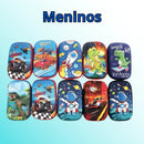 Estojo Escolar Infantil 3D em EVA com 3 Divisórias – Estampa em Alto-Relevo, Espaçoso e Resistente