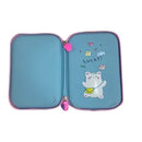 Estojo Escolar Infantil 3D em EVA com 3 Divisórias – Estampa em Alto-Relevo, Espaçoso e Resistente