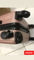 AZMS STORE-Small Abs Giro 360° Cadeado Com ABS Garantia Mala Prancha Pequena