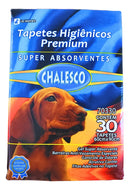 Tapete Higiênico Chalesco 90x60cm Super Absorvente Premium Branco