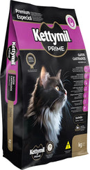 Ração Premium Nova Kettymil Prime Para Gatos Castrados