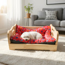 Cama Para Cachorro E Gatos De Madeira De Pinus Personalizada