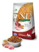 Ração Seca N&D Ancestral Grain para Cães Adultos de Raça Pequena Sabor Frango 10.1kg