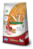 Ração Seca N&D Ancestral Grain para Cães Adultos de Raça Pequena Sabor Frango 10.1kg