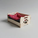 Cama Para Cachorro E Gatos De Madeira De Pinus Personalizada