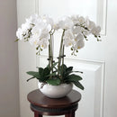 Arranjo De Orquídeas Artificiais De Alto Grau, Látex 3Dprint, Tamanho Grande, Flor De Mesa, Decoração Em Casa, Sem Vaso, 1 Conjunto