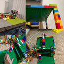 Crianças Classic Figures Building Blocks, Tijolos Base Plate Blocks, Brinquedos para Crianças Presentes, 32x32, 32x16, 6 peças por conjunto