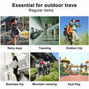 Moda à prova d'água, capa de chuva com capuz para caminhadas ao ar livre, viagens, pesca, escalada