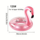 Flutuadores Infláveis de Flamingo para Adultos, Brinquedos de Praia de Verão, Anel de Natação para Crianças, Flutuadores de Piscina