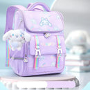 Mochila Infantil Cinnamoroll Sanrio – Escolar de Grande Capacidade Estilo Anime
