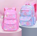 Mochila escolar de crianças para meninas, rosa, bonito à prova d'água
