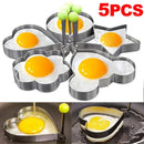 Molde De Ovo Frito De Aço Inoxidável, Panquecas De Coração, Cozimento Almoço, Ferramentas de Cozinha, Acessórios De Cozinha, forma, modelar