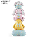 Balão de Coelho de Páscoa em Pé – Balão Decorativo de Alumínio para Festa