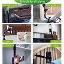 Apoio de telefone celular em espelho retrovisor, 360 ° giratório, para todos os carros