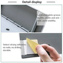 Placa de parede para quarto, decoração, rack de armazenamento, organizador, placa de armazenamento, bonito