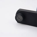 Torneira para pia do banheiro, misturador quente e frio, preto