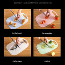 Tábua de corte plástica antiderrapante, acessórios de cozinha, lava fácil, tábua de corte para alimentos