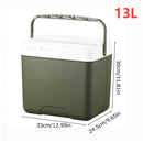 Caixa Térmica 6L Portátil para Carro e Camping - Refrigerador, Isolante Térmico e Balde de Gelo com Grande Capacidade