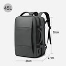 Mochila Masculina Expansível Impermeável até 17,3” – Grande Capacidade 37–45L, Ideal para Trabalho, Viagem e Uso Diário