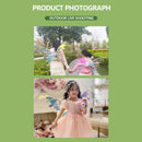 Asas de borboleta elétricas para crianças, traje LED mágico, morcegos, criativo, moda