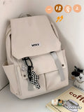 Mochila Feminina Juvenil Grande Impermeável – Estilosa, Ideal para Escola, Viagem e Uso Diário
