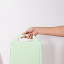 Tábua de corte plástica antiderrapante, acessórios de cozinha, lava fácil, tábua de corte para alimentos