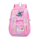 Mochila Disney Lilo & Stitch – Mochila Escolar para Meninas e Meninos, Estilo Jovem e Divertido