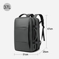 Mochila Masculina Expansível Impermeável até 17,3” – Grande Capacidade 37–45L, Ideal para Trabalho, Viagem e Uso Diário