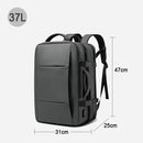 Mochila Masculina Expansível Impermeável até 17,3” – Grande Capacidade 37–45L, Ideal para Trabalho, Viagem e Uso Diário