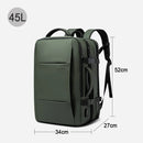 Mochila Masculina Expansível Impermeável até 17,3” – Grande Capacidade 37–45L, Ideal para Trabalho, Viagem e Uso Diário