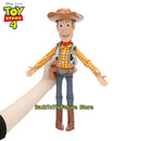 Disney Toy Story 4 Figuras de ação falantes para crianças, Woody, Buzz, Jessie, Rex, decoração de anime, estátua colecionável, modelo de brinquedo, presente