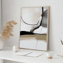 Quadro de Parede com Linhas de Arte Abstrato, Pinturas de Lona, Cartazes, Impressões, Casa, Quarto, Decoração