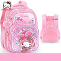 Mochila Infantil Sanrio Kuromi, My Melody ou Cinnamoroll – Escolar Grande Capacidade em Poliéster