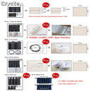 Cortina americana bordado, Sala, Flor Elegante, Cortinas para Quarto