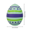 Ovo Gigante Inflável de Páscoa – Decoração de PVC, 35x27cm, Para Jardim, Quintal e Festas