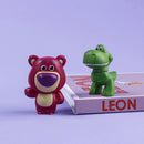 Toy Story Anime Action Figure, boneca modelo de desenho animado, decoração do carro, coleção de acessórios para bolo, brinquedo clássico, presente infantil, 6 peças