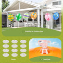 Ovo Gigante Inflável de Páscoa – Decoração de PVC, 35x27cm, Para Jardim, Quintal e Festas