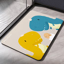 Tapete de Banheiro Super Absorvente - Antiderrapante, Secagem Rápida, Lavável, Ideal para Chuveiro, Banheira, Piso e Porta de Banheiro