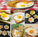 Molde De Ovo Frito De Aço Inoxidável, Panquecas De Coração, Cozimento Almoço, Ferramentas de Cozinha, Acessórios De Cozinha, forma, modelar