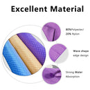 Pano De Limpeza Microfibra Reutilizável, Pano De Lavagem De Louça, Sem Fiapos, Polimento, 10Pcs