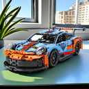 MOC RSR-Super Racing City Car Tijolos para Crianças, Conjuntos De Veículos Esportivos Clássicos, Brinquedos Técnicos para Crianças, Presentes de Aniversário