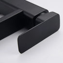 Torneira para pia do banheiro, misturador quente e frio, preto