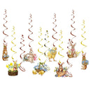 Balão de Coelho de Páscoa em Pé – Balão Decorativo de Alumínio para Festa