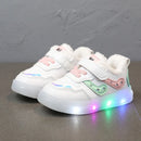 Tenis crianças led sapato meninos meninas tênis iluminados sapato brilhante para crianças sola macia respirável casual infantil da criança sapatos de bebê