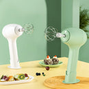 Misturador de alimentos elétrico portátil sem fio, batedor automático, ferramenta cozinha