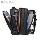 Mochila Masculina Expansível Impermeável até 17,3” – Grande Capacidade 37–45L, Ideal para Trabalho, Viagem e Uso Diário