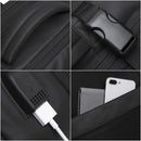Mochila Masculina Expansível Impermeável até 17,3” – Grande Capacidade 37–45L, Ideal para Trabalho, Viagem e Uso Diário