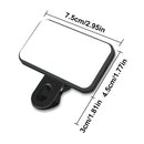 Mini Ring Light LED Recarregável – 3 Níveis de Luz para Selfie, Celular e PC